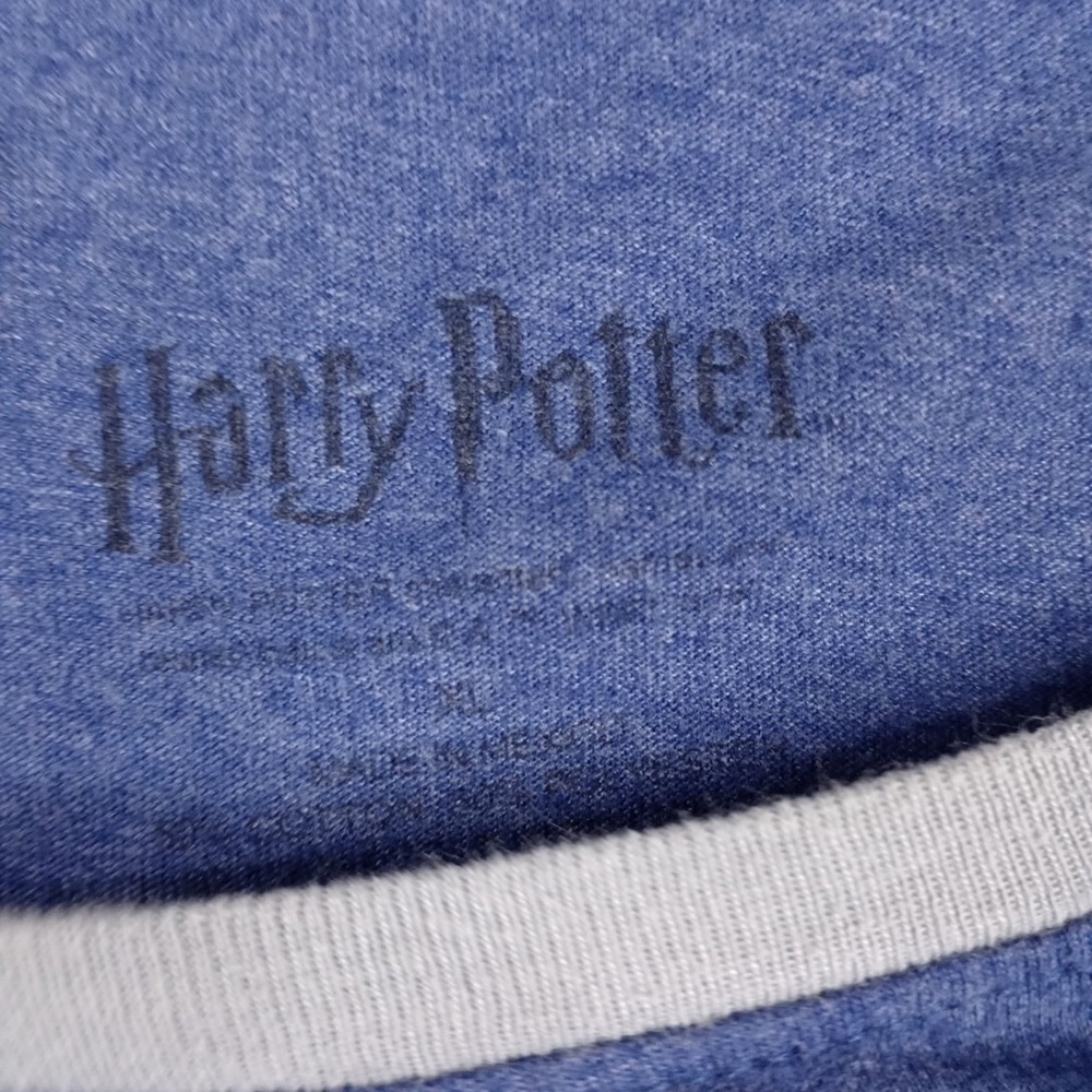 Harry Potter Juniors Ravenclaw 'Wise' Striped Sleeve Jersey LookXL - Picture 2 of 7